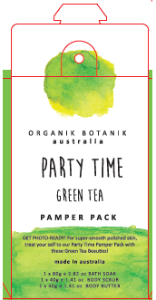 Splotch Green Tea Body Party Time Pamper Pack