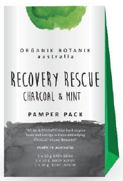 Splotch Charcoal & Mint Body Recovery Rescue Pamper Pack