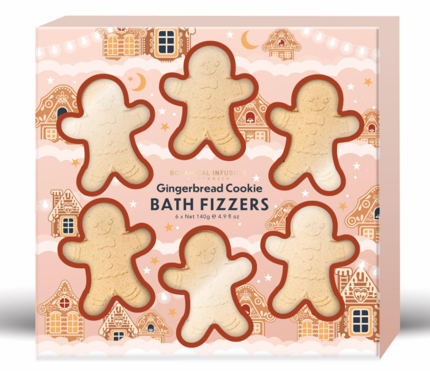 Gingerbread Xmas Gingerbread Cookie Bath Fizzers