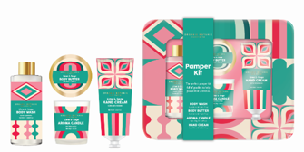 Geo-Tric Lime & Sage Pamper Kit