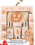 Gingerbread Xmas Gingerbread Cookie Holiday Bath & Body Set