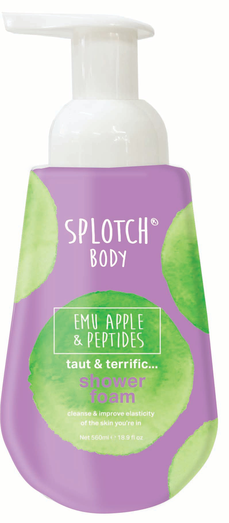 Splotch Body Taut & Terrific Shower Foam