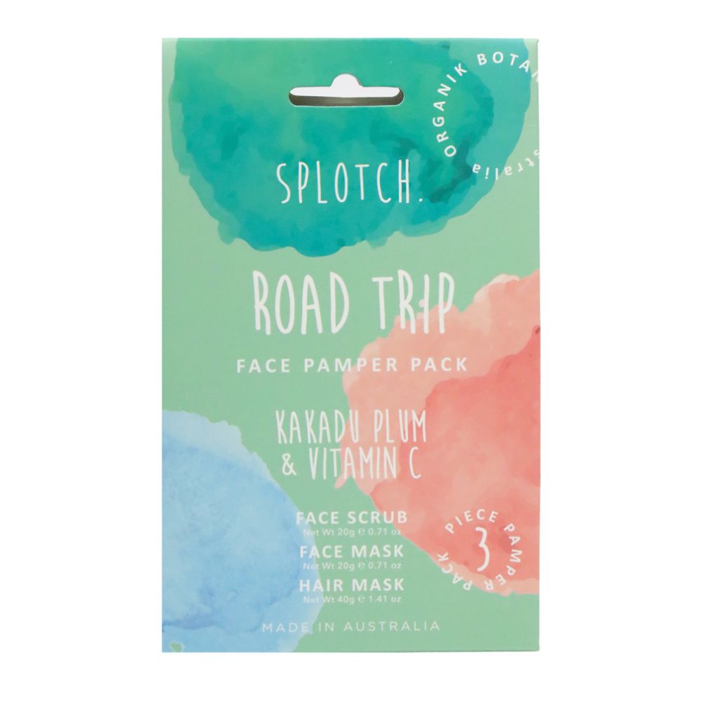 SPLOTCH ROAD TRIP BODY PAMPER PACK KAKADU PLUM & VITAMIN C