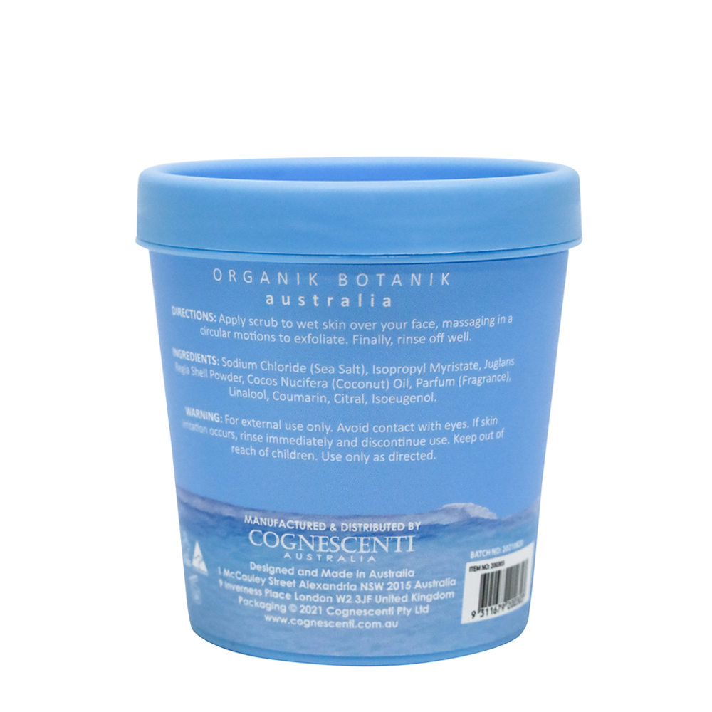 SPLOTCH BODY SEA SALT & COCONUT OIL FACE SCRUB TUB