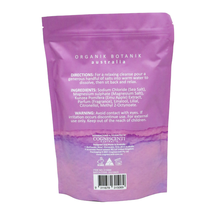 SPLOTCH BODY MAGNESIUM AND EMU APPLE BATH SALTS