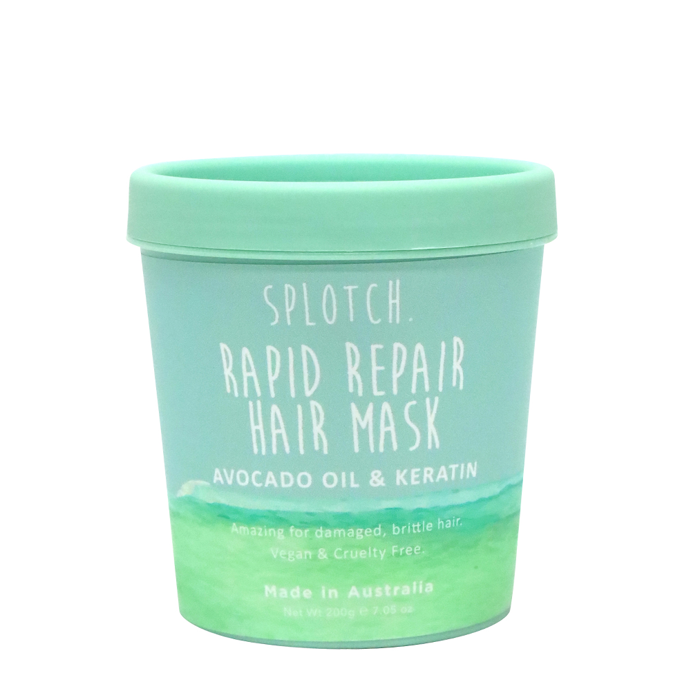 SPLOTCH BODY AVOCADO OIL & KERATIN RAPID REPAIR HAIR MASK